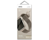 Uniq Pasek Dante Apple Watch Series 1/2/3/4/5/6/7/8/9/SE/SE2 38/40/41mm Stainless Steel starlight - 1082140 - zdjęcie 3